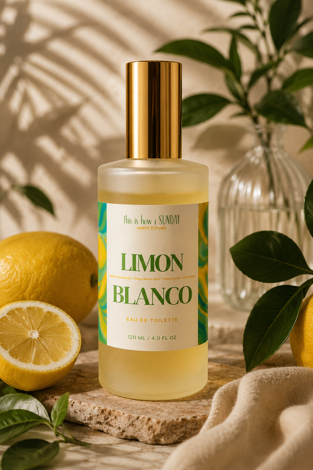Limon Blanco Eau de Toilette | Fresh Citrus Caribbean Fragrance